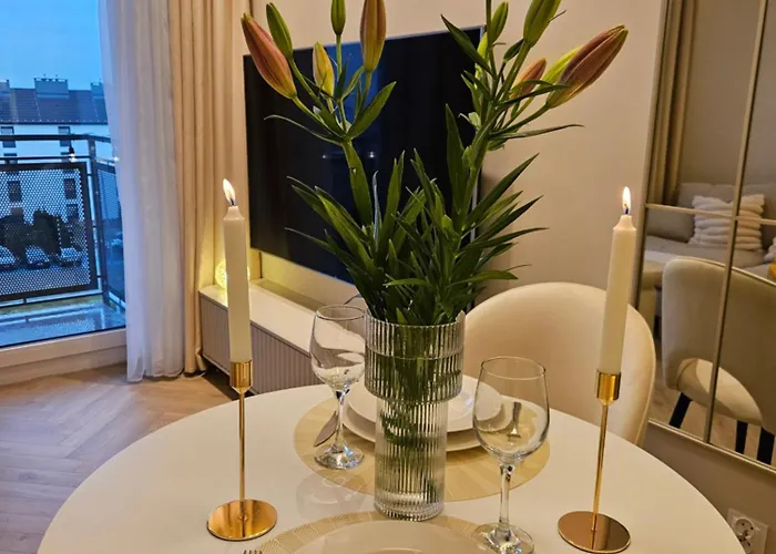 アパート Perla Slonca Premium Private Parking シュチェチン